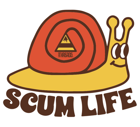 Scum Life | Stickers | Weather-Proof Peel