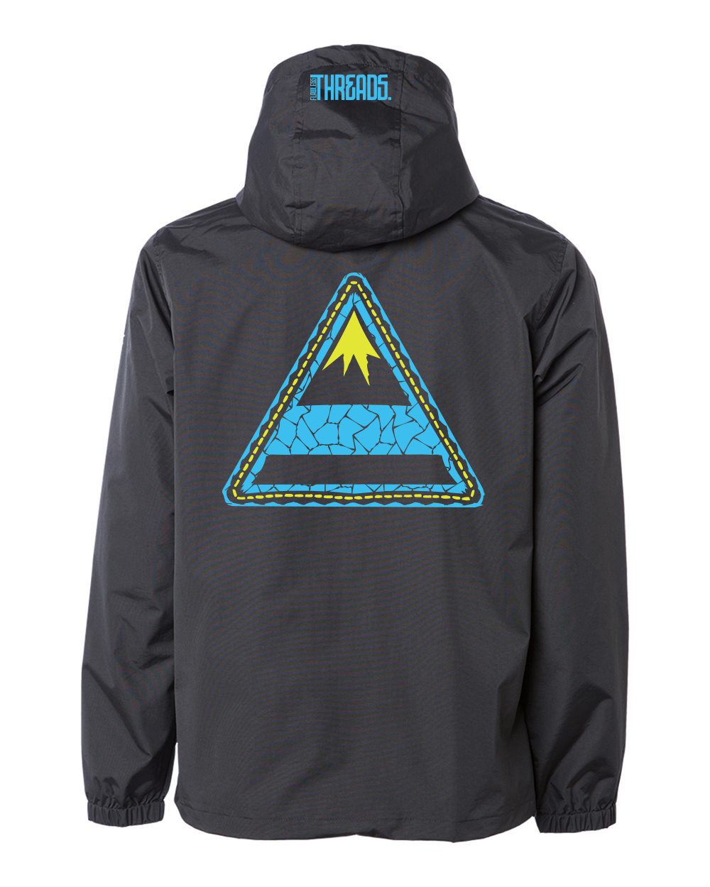 【 PROJECT】22FW★ Triangle Symbol Logo Anorak Jacket ISLAND PROJECT】22FW☆ Triangle Symbol Logo Anorak Jacket